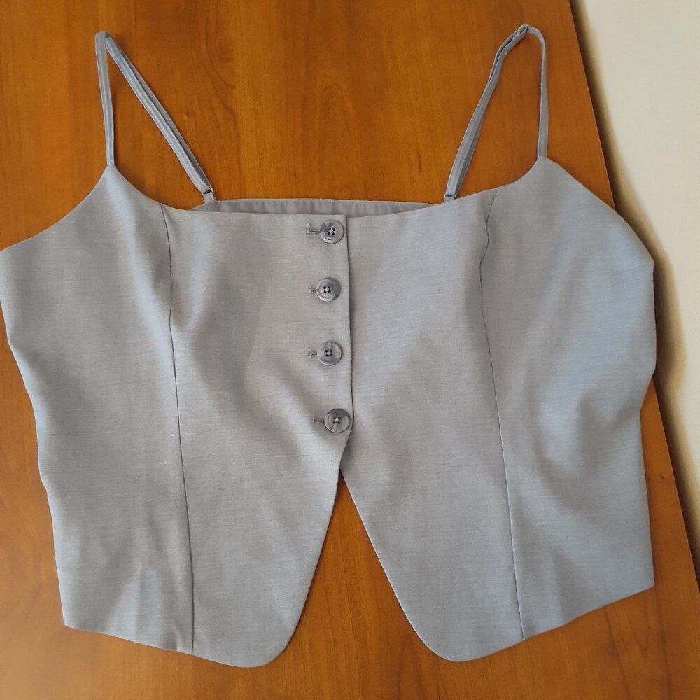 Good American Twill Suiting Camisole NWT - Picture 6 of 15